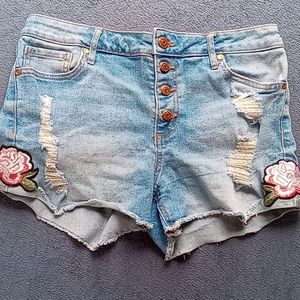 Women's high waisted shorts